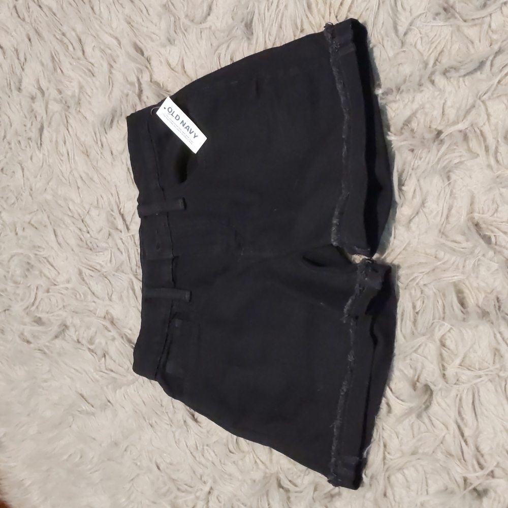 New With Tags Girls Kids Juniors Black Old Navy Shorts